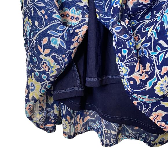 Grayson Floral Strappy Mini Dress size Medium - Picture 3 of 4